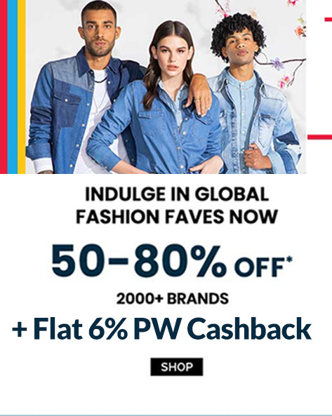 ICONIC FASHION SALE | Flat 50-80% Off on Top Brands & Widest Collection