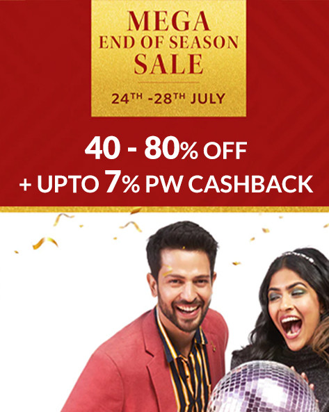 MEGA EOSS | Flat 40% To 80% Off on Top Fashion & Lifestyle Brands