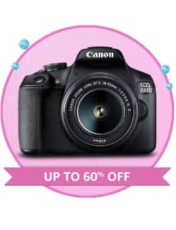 PRIME DAY | Upto 80% Off on Cameras + 10% Off with HDFC Cards