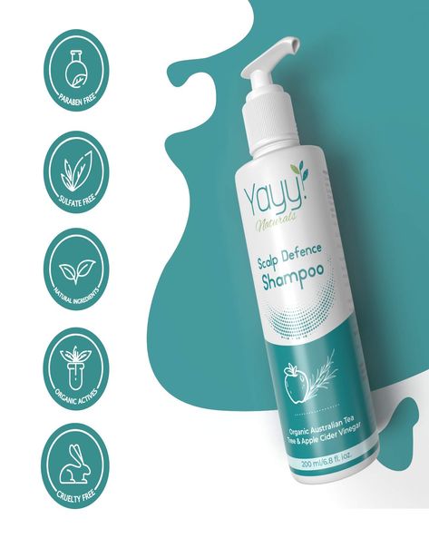 Buy Yayy Naturals Scalp Defence Anti Dandruff Shampoo