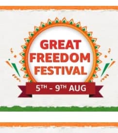GREAT FREEDOM FESTIVAL | Upto 80% Off + Extra 10% Instant SBI Credit Card Discount