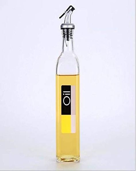 Buy RAVIZAA 500 ml Cooking Oil or Vinegar Dispenser Transparent Single Bottle (500ml)(Set of-1)