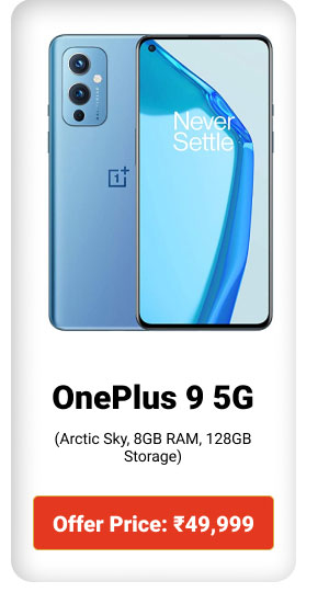 oneplus 9 5g arctic sky 8gb ram 128gb storage