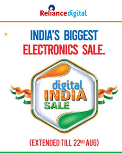 DIGITAL INDIA SALE | Upto 70% Off Deals + Rs.3000 Off on Kotak Bank Off + Extra Rs.1000 Off