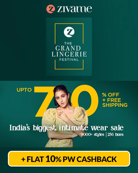 THE GRAND LINGERIE FESTIVAL | Flat 50% to 70% Off + FREE SHIPPING