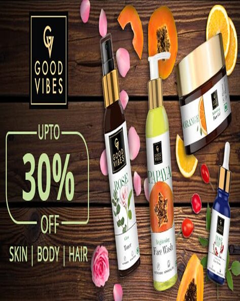 PW BEAUTY DAYS | Upto 30% Off On Skin, Body , Hair Products By Good Vibes