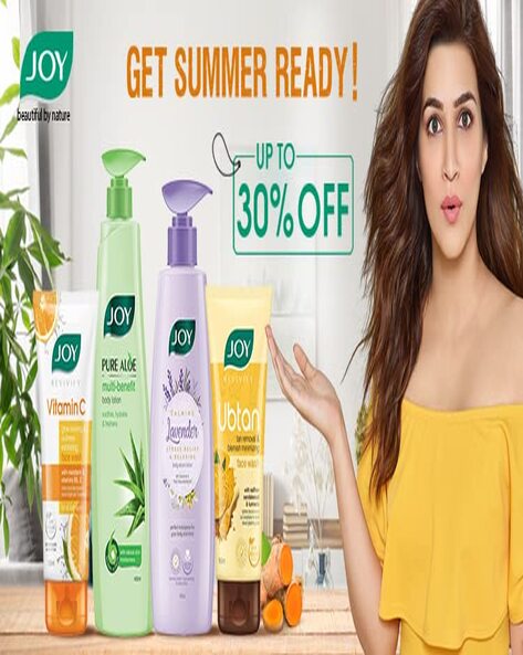 PW BEAUTY DAYS | Upto 30% Off On Joy Beauty Products & Be Summer Ready