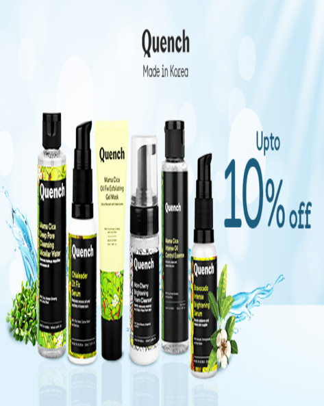 PW BEAUTY DAYS | Upto 10% Off On Quench ( Made In Korea) Products