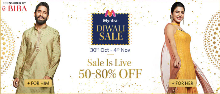 Myntra Diwali Sale 2021