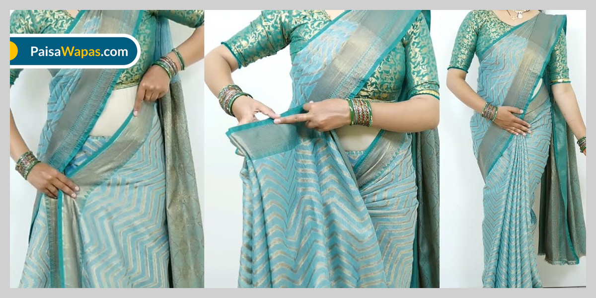 Whats the correct way to drape a pavada davani aka halfsaree for Pongal  Heres a stepbystep tutorial