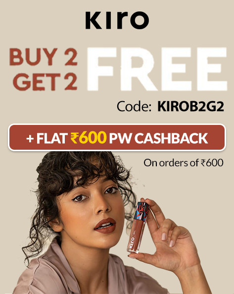 KIRO BEAUTY FLASH SALE | Buy 02 Get 02 FREE + Flat Rs.600 PW Cashback