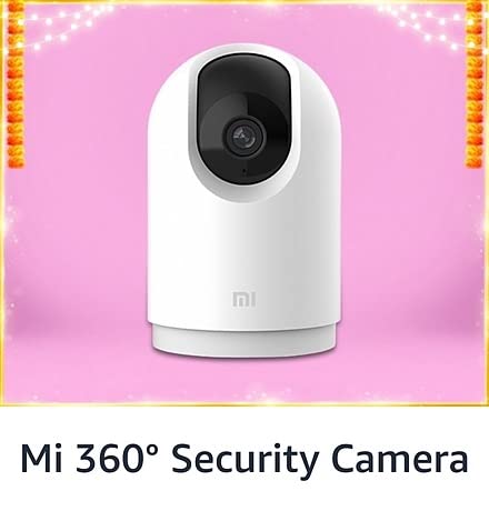 Buy Mi 360 Security Camera + Extra 10% OFF on SBI CARD 