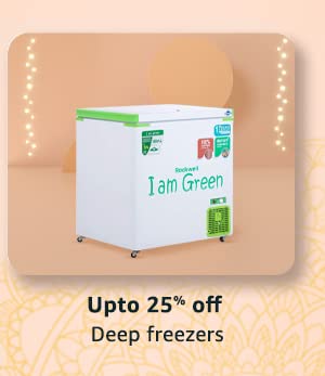 GREAT INDIAN FESTIVAL | Upto 25% Off On Deep Freezers + Extra 10% ICICI/Kotak Bank/Rupay Card Off