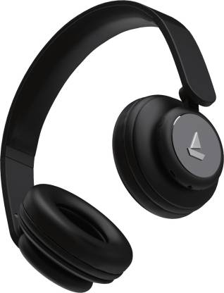 Buy boAt Rockerz 450 Bluetooth Headset (Luscious Black, On the Ear)