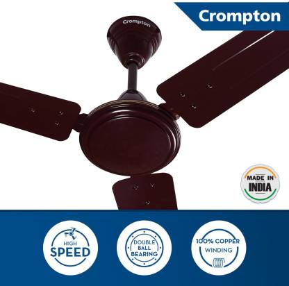 Buy CROMPTON Sea Wind 1200 mm 3 Blade Ceiling Fan + 10% Off On SBI Credit Cards