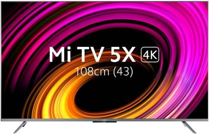 Buy Mi 5X 108 cm (43 inch) Ultra HD (4K) LED Smart Android TV + 10% Off On ICICI Credit Cards