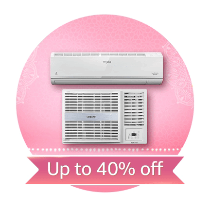 GREAT INDIAN FESTIVAL | Upto 40% Off on Air Conditioners Extra 10% ICICI/Kotak Bank/Rupay Card Off
