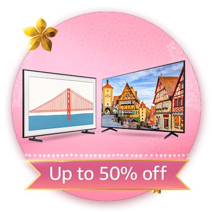 GREAT INDIAN FESTIVAL | Upto 50% Off on Premium Televisions + Extra 10% ICICI/Kotak Bank/Rupay Card Off