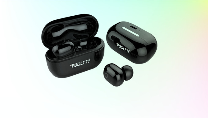 Buy Fire-Boltt Buds BE1400 Truly Wireless Bluetooth in Ear Earbuds with Mic (Black)