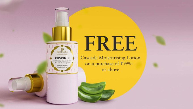 Winter Offer | Buy Products Above Rs.999 & Get Cascade Moisturising Lotion