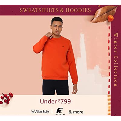Buy Sweatshirts & Hoodies Under Rs.799 From Best Brands