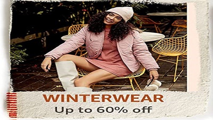 Up To 60% Off On Women's Winterwear Like Jackets, Shawls & More