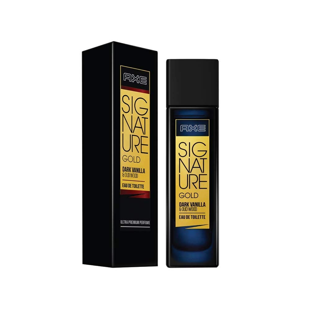 Buy AXE Signature Gold Dark Vanilla and Oud Wood Perfume, 80ml/65 g
