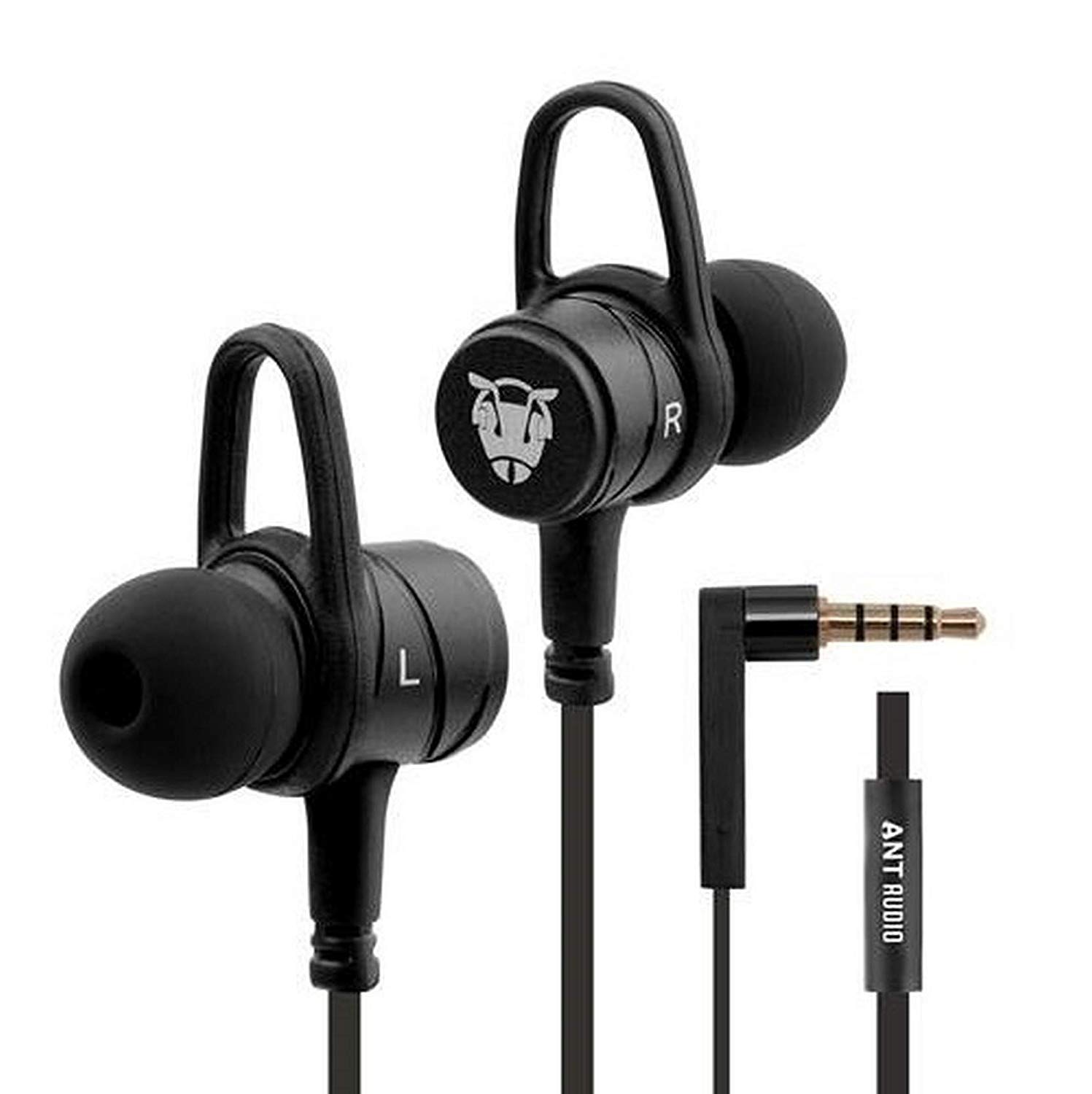 Buy ANT AUDIO W56 Wired in Ear Earphone with Mic (Black)