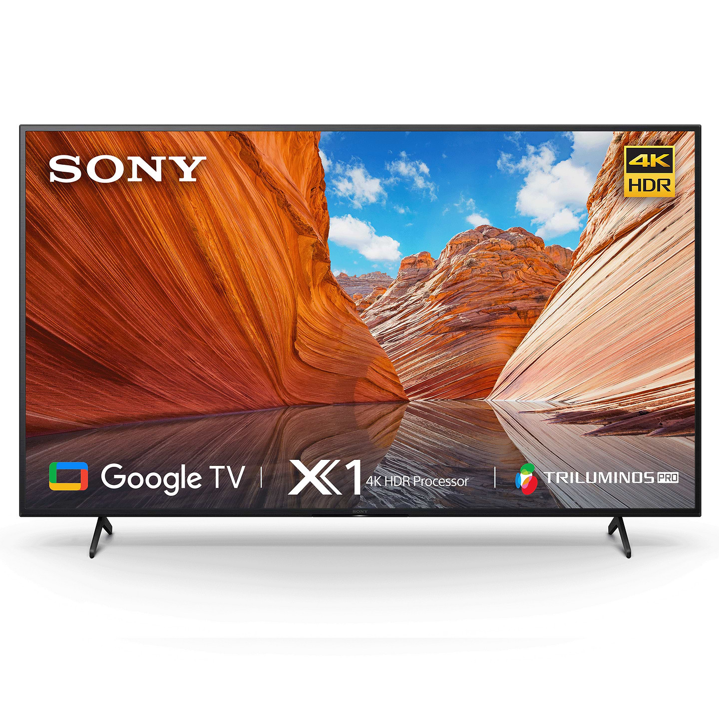 Buy Sony Bravia X80J Series 139cm (55 Inch) Ultra HD 4K LED Google Smart TV (Dolby Vision Atmos & Alexa Compatibility, KD-55X80J, Black)