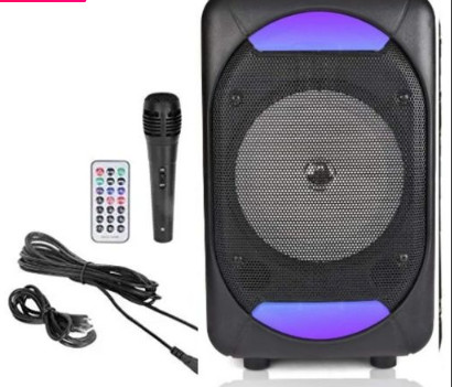 Buy Tronica Vibra 20W Rechargeable Outdoor Bluetooth Party Speaker (Black