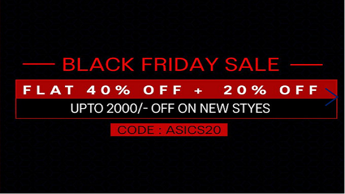 BLACK FRIDAY SALE | Flat 40% Off + Extra 20% Off On Rs.4499 + Upto Rs.2000 Off On New Styles