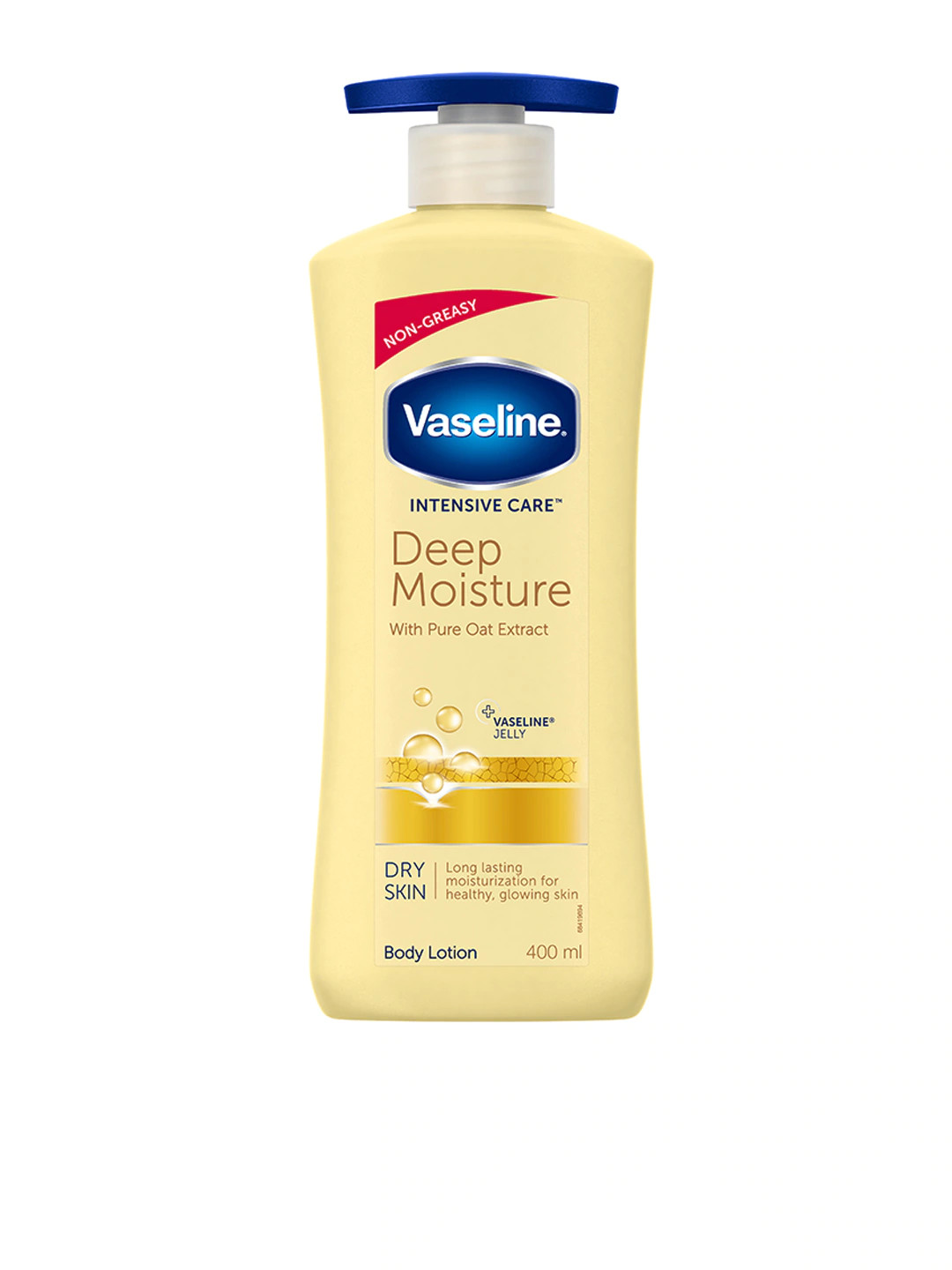 Buy Vaseline Intensive Care Deep Moisture Body Lotion with Pure Oat Extract for Dry Skin 400ml