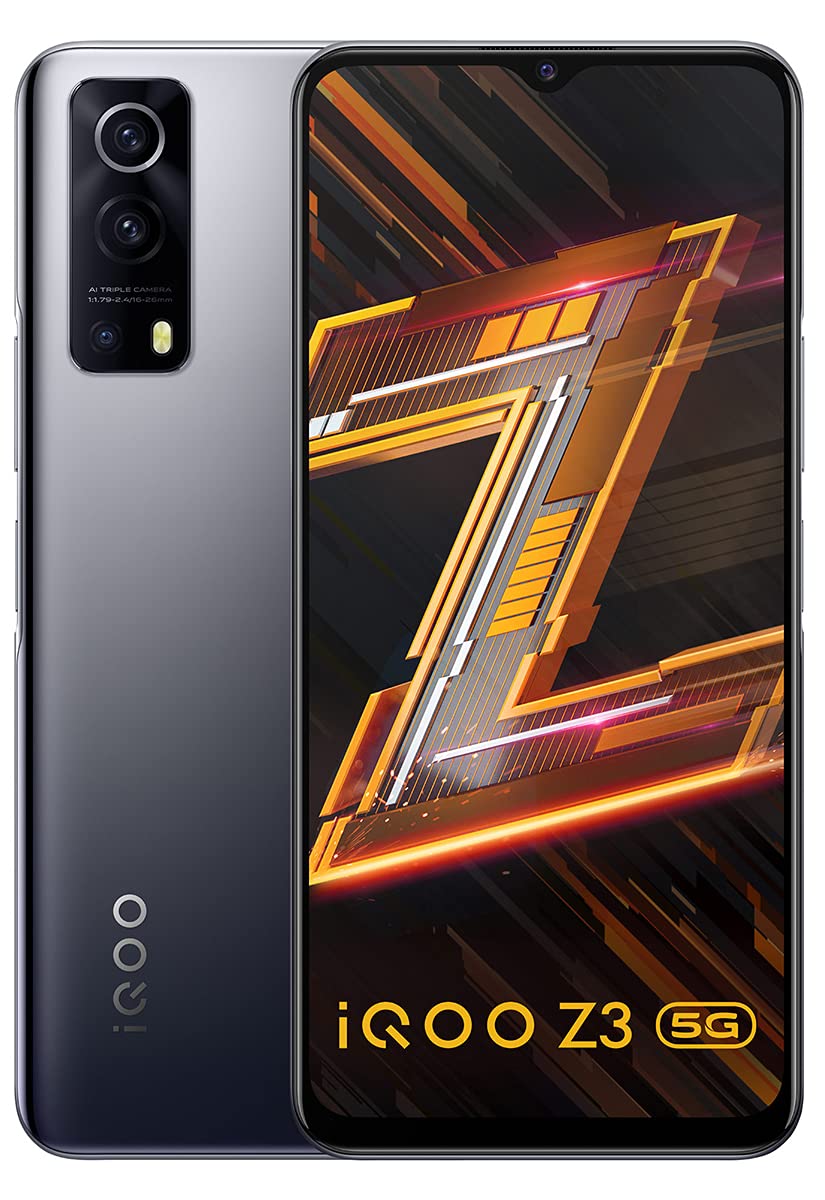 Buy iQOO Z3 5G ( 8GB RAM, 128GB Storage) | India's First SD 768G 5G Processor + Rs.1000 Coupon