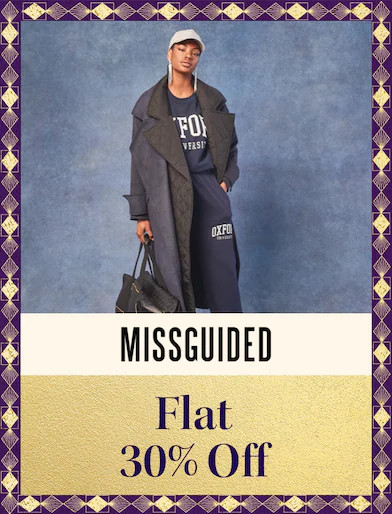 Flat 30% OFF On Missguided Clothing