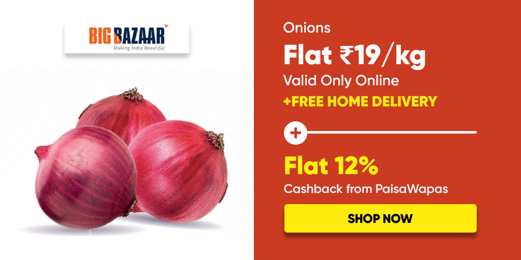 SABSE SASTE DIN | Buy Onions Flat At Rs.19/Kg 