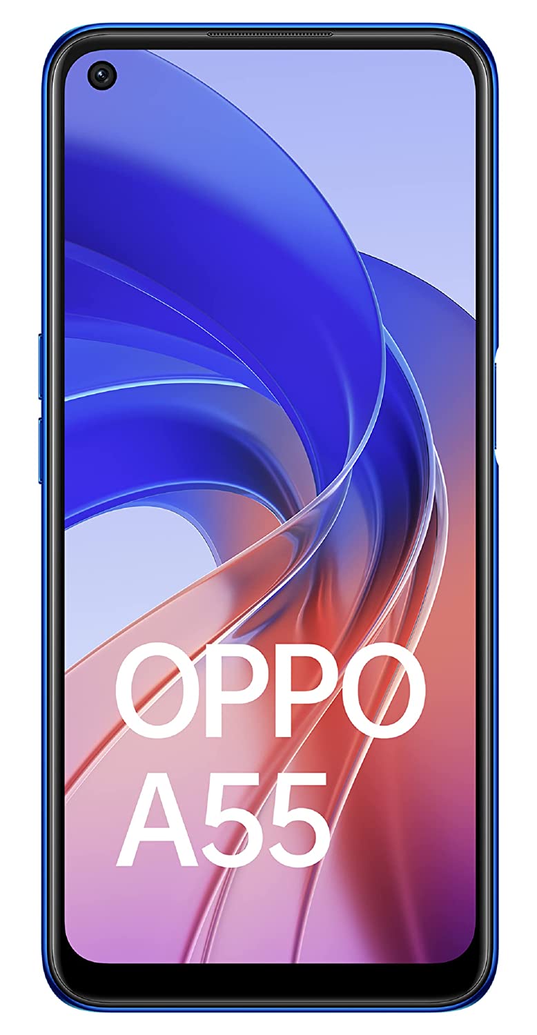 PW Exclusive | Buy Oppo A55 (Rainbow Blue, 4GB RAM, 64GB Storage) + Apply Rs.500 Coupon