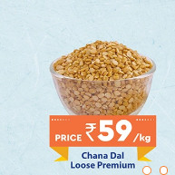 SABSE BADI SAVINGS | Buy Chana Loose Premium Dal @ Just Rs.59/Kg