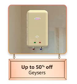 GREAT REPUBLIC DAY SALE | Upto 50% Off On Geysers + 10% Off On SBI Cards