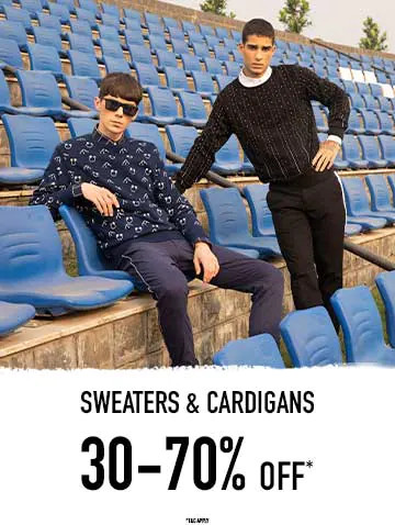 Buy Sweaters & Cardigans & Get 30 To 70% Off