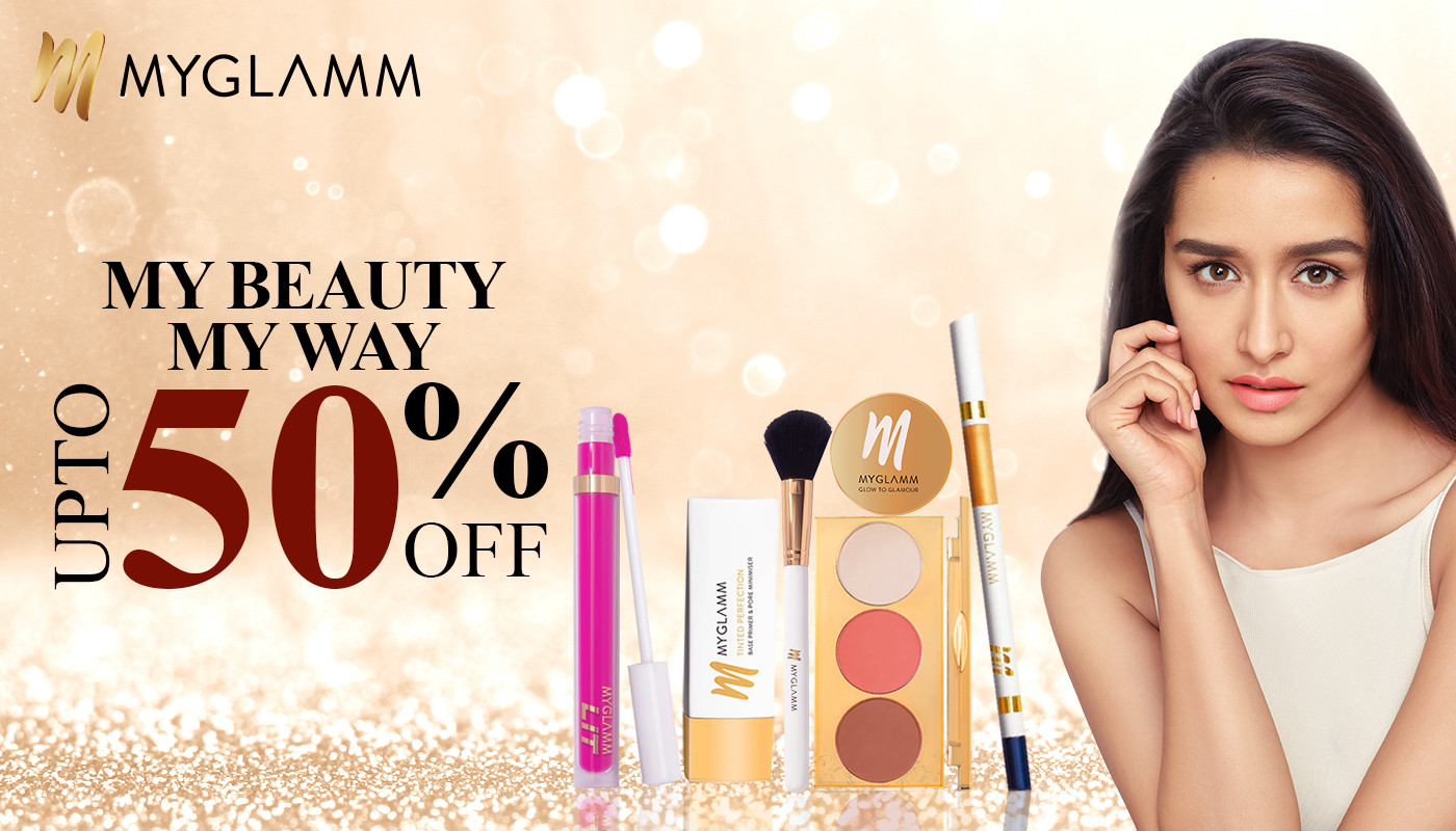 Buy MyGlamm Beauty Products & Get Upto 50% OFF