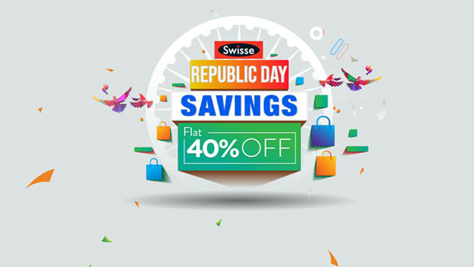 REPUBLIC DAY SAVINGS | Flat 40% Off on All Swisse Products