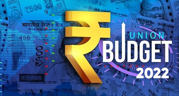 showing rupee with a budget 2022