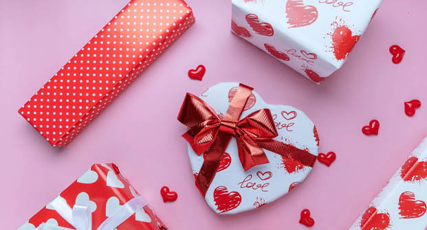 Valentine special gift in heart shape
