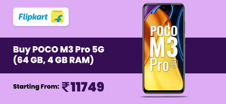 Buy POCO M3 Pro 5G (64 GB) (4 GB RAM