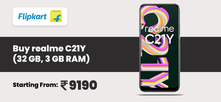 realme c21y 3 32 flipkart