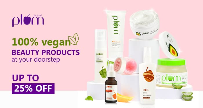 Upto 25% Off On Plum Beauty Products