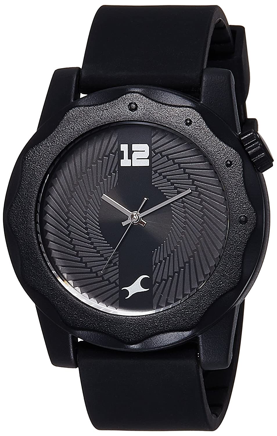 Buy Fastrack Tees Analog Black Dial Men's Watch