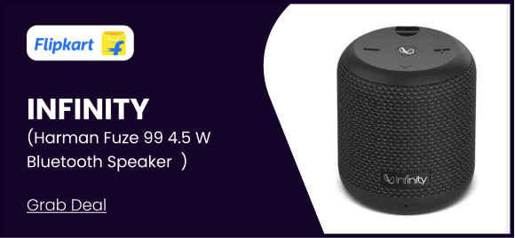 Buy INFINITY by Harman Fuze 99 4.5 W Bluetooth Speaker (Black, Mono Channel)