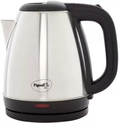 Buy Pigeon Favourite Electric Kettle (1.5 L, Silver, Black)