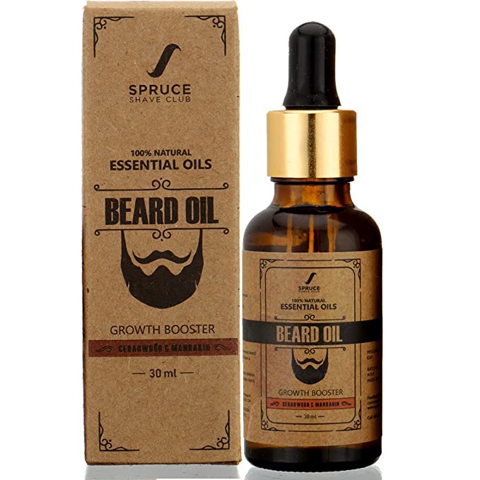 Spruce Shave Club Beard Oil For Beard Growth 